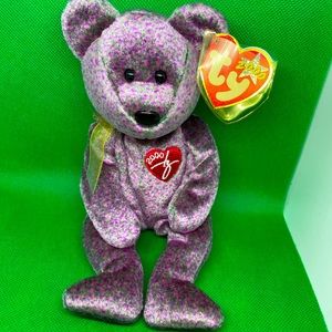 “SIGNATURE BEAR 2000” Ty Beanie Babies /Collectible/Stuffed Animals/Retired/Toys